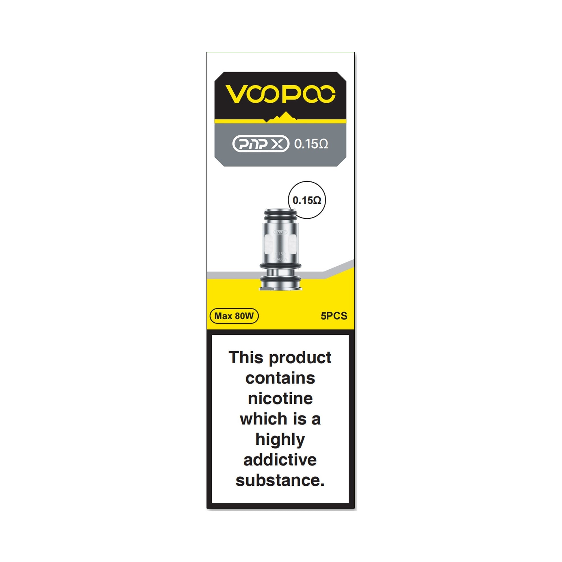 Voopoo PnP X Coils 0.15ohm 5pcs