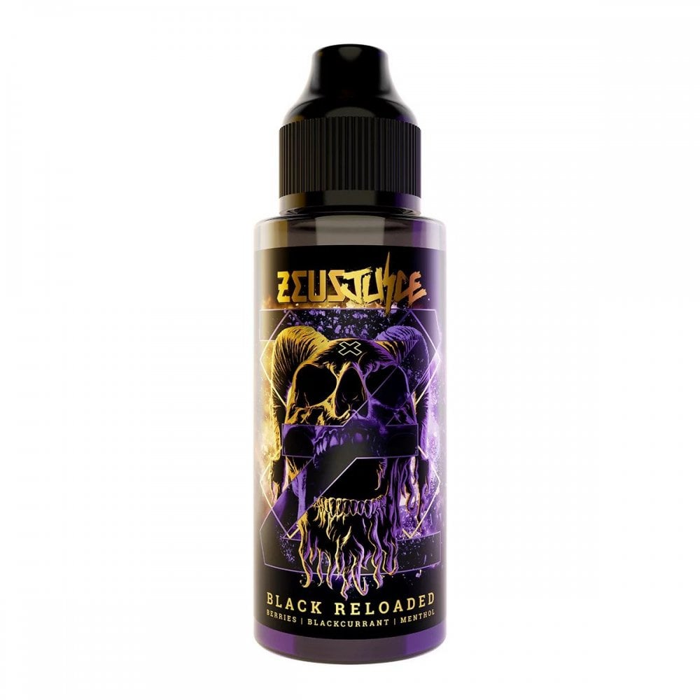 Zeus Juice Black Reloaded 100ml Shortfill E-liquid